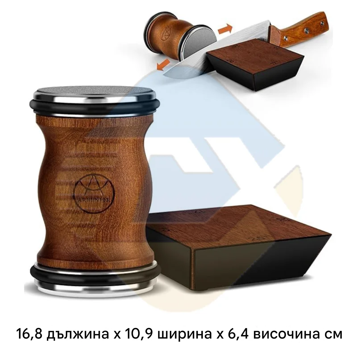 Комплект за заточване на ножове с въртящ се механизъм – универсално решение за всяка кухня