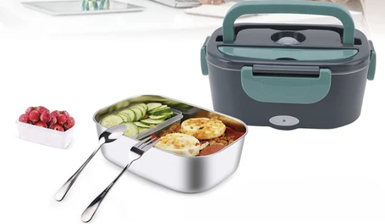 Електрическа преносима кутия за обяд с подгряване – за дома, колата и на открито