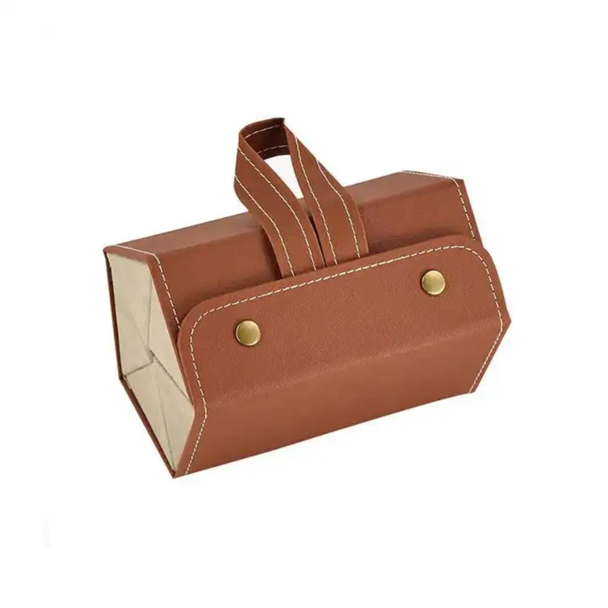 Кутия за съхранение на очила с 6 отделения от еко кожа