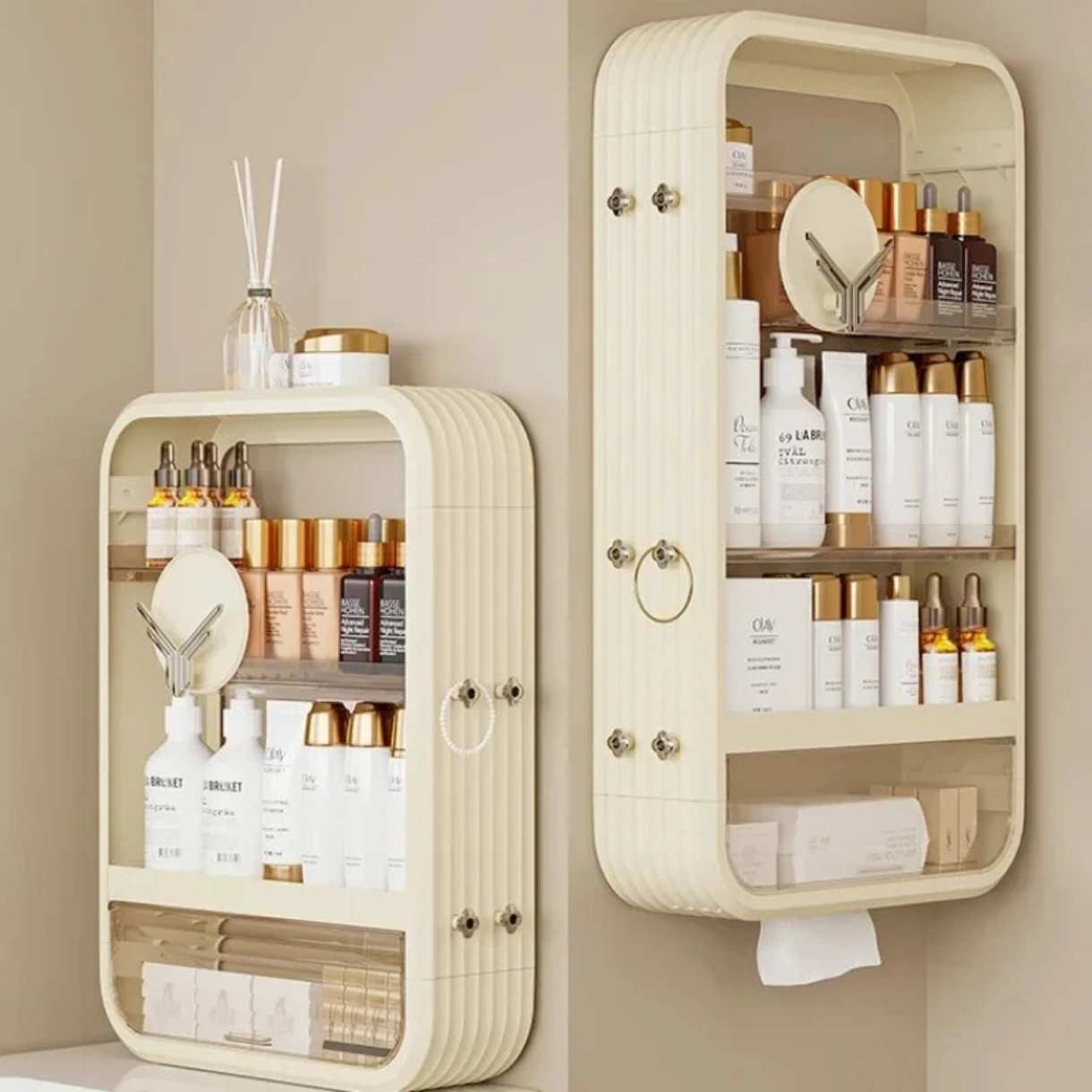 Мултифункционален стенен органайзер за кухня, баня и гардероб