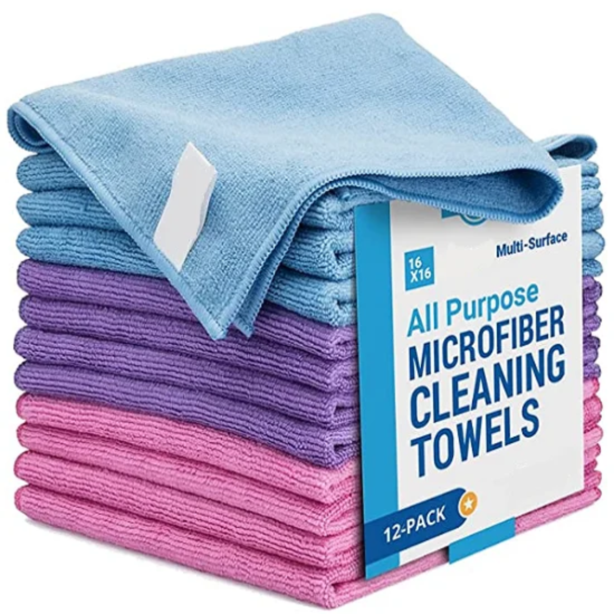 Комплект от 4 броя микрофибърни кърпи за почистване 300GSM – 40x40 см