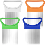 Ръчна резачка за зеленчуци и лук от неръждаема стомана с ергономична дръжка