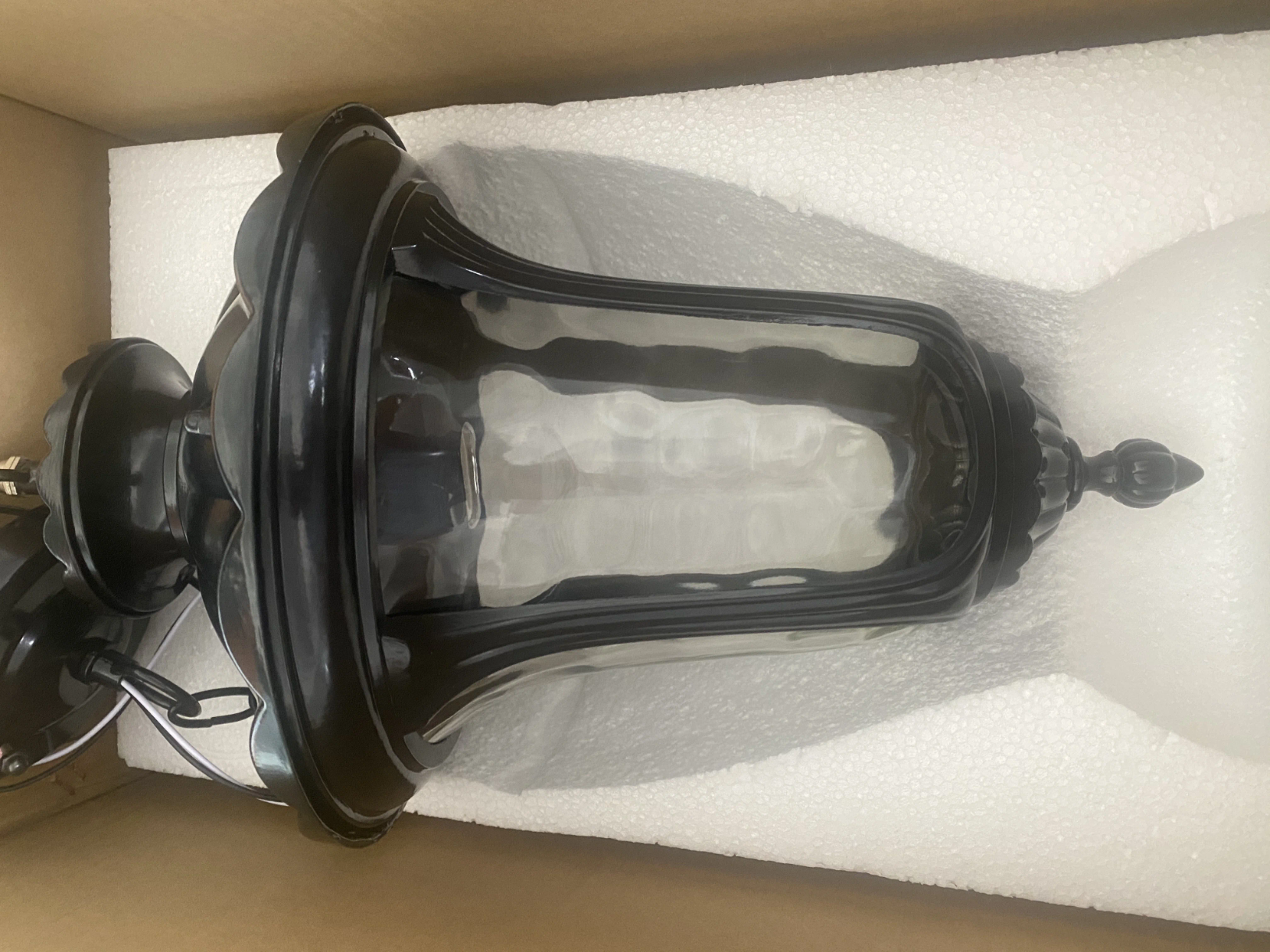 Външна висяща LED лампа за балкон и градина