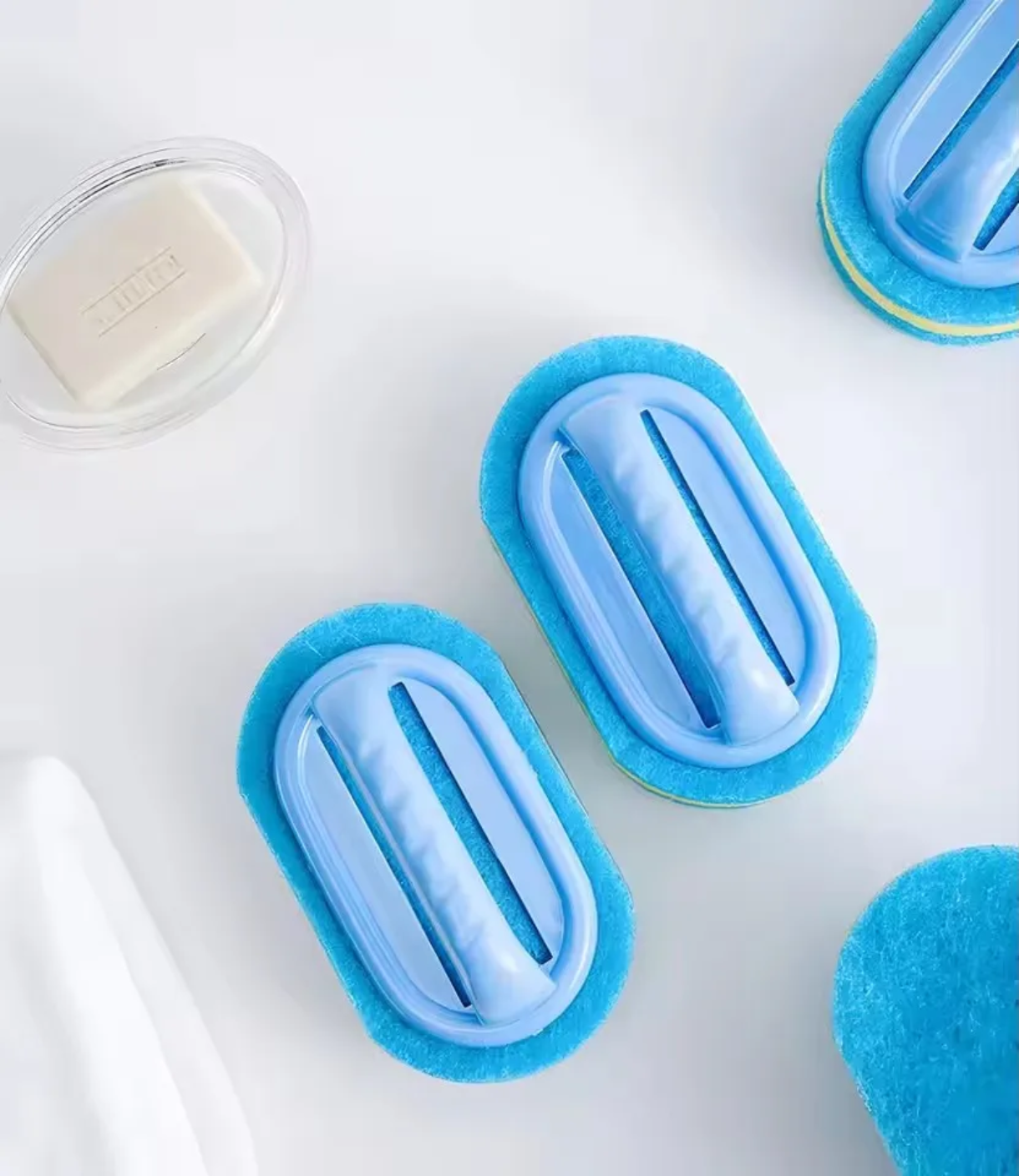 Гъбена четка за почистване на кухня