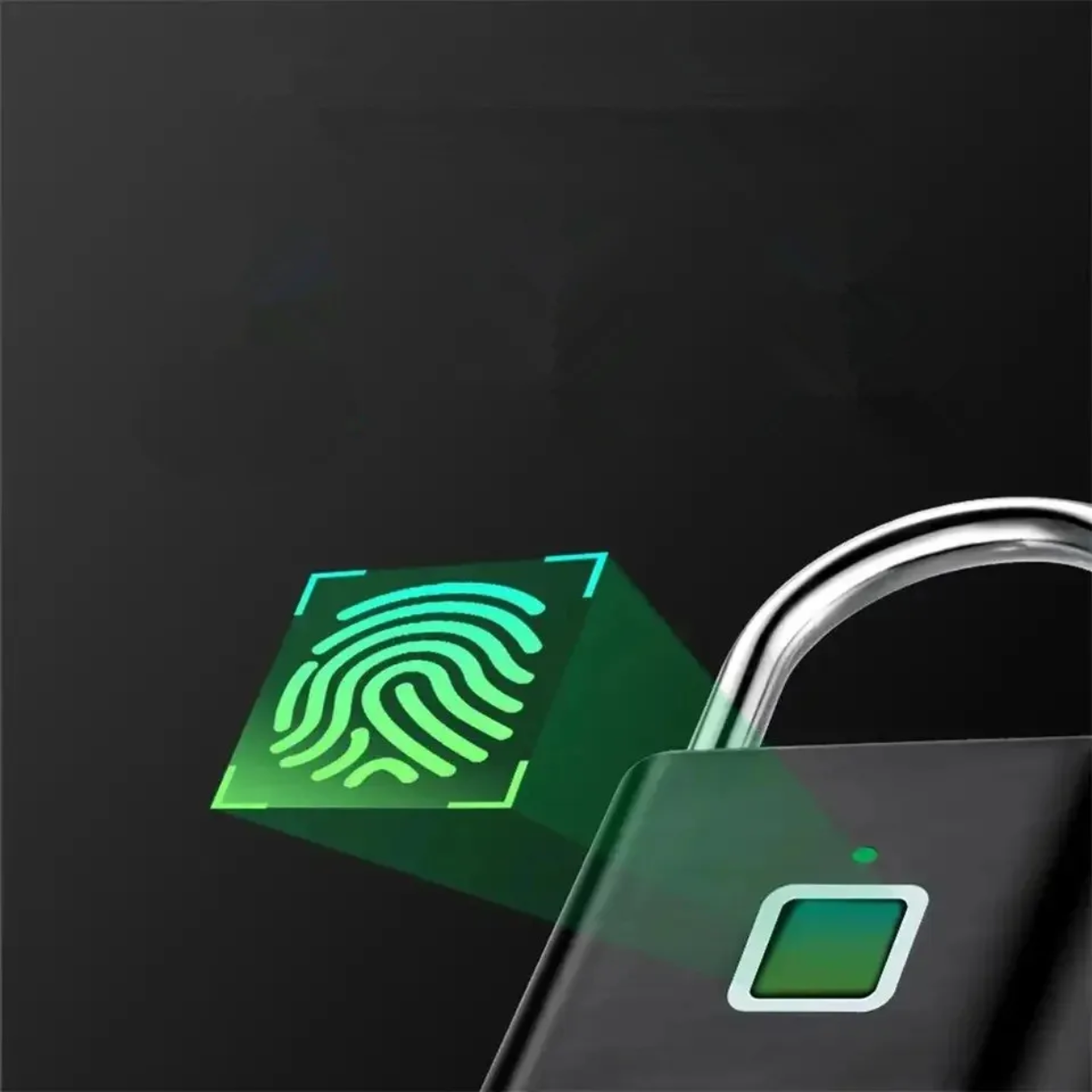 Смарт катинар с пръстов отпечатък и USB зареждане