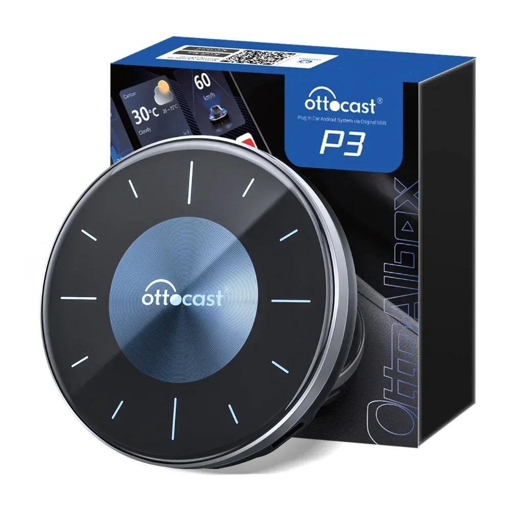 Безжичен адаптер за автомобилна мултимедия, 8GB/128GB