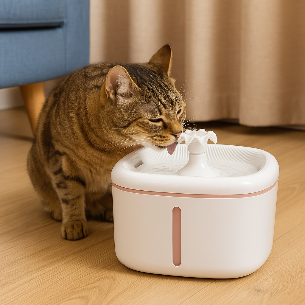 Автоматичен фонтан за вода за домашни любимци