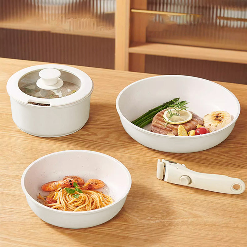 Комплект индукционни съдове за готвене