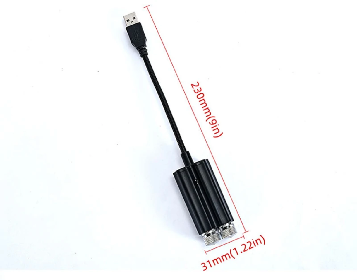 Романтичен LED проектор за звездно небе в автомобила или в дома