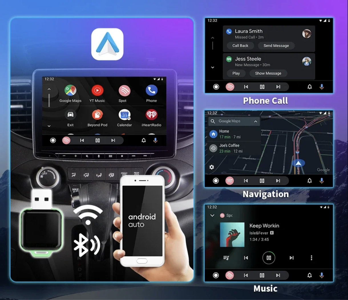 Безжичен CarPlay адаптер – свобода и удобство на пътя