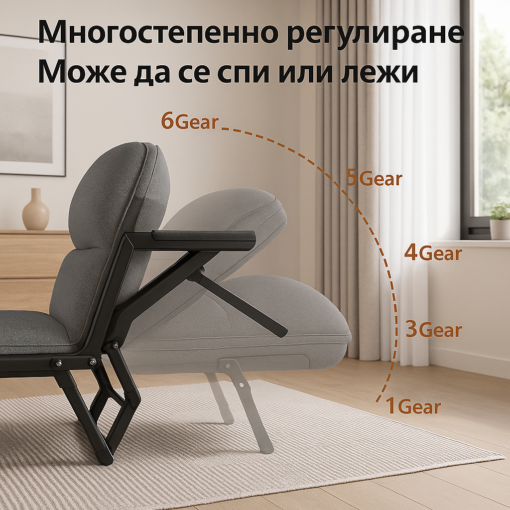 Преносимо сгъваемо легло с матрак