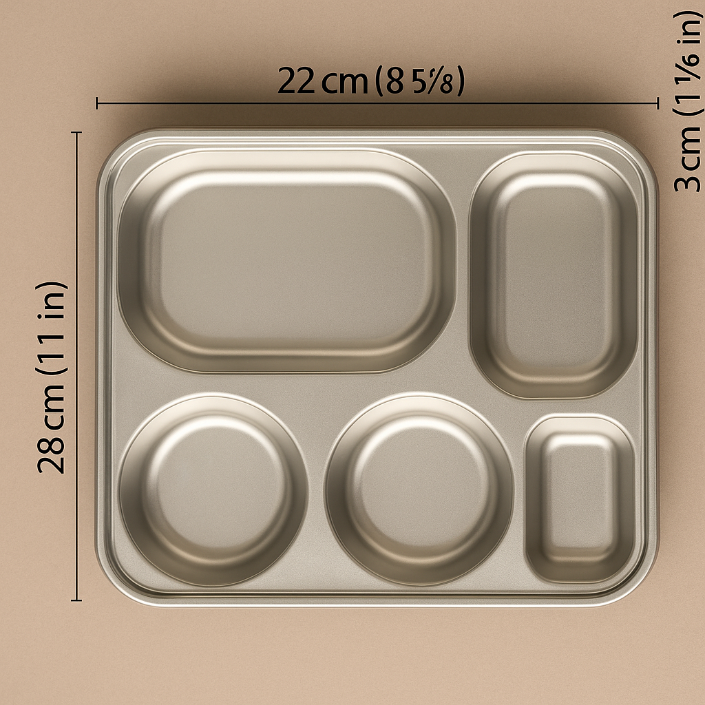 Детска метална табла за хранене