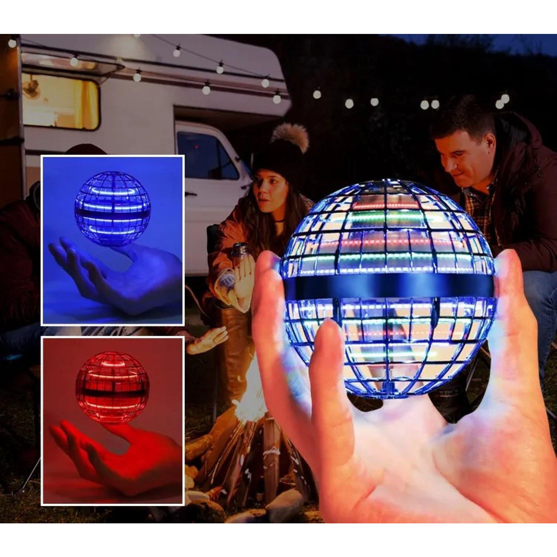 Детската светеща летяща топка Nova 360 Hover Orb