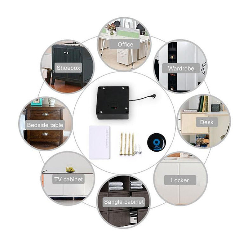 Електронна ключалка с RFID карта за шкафове