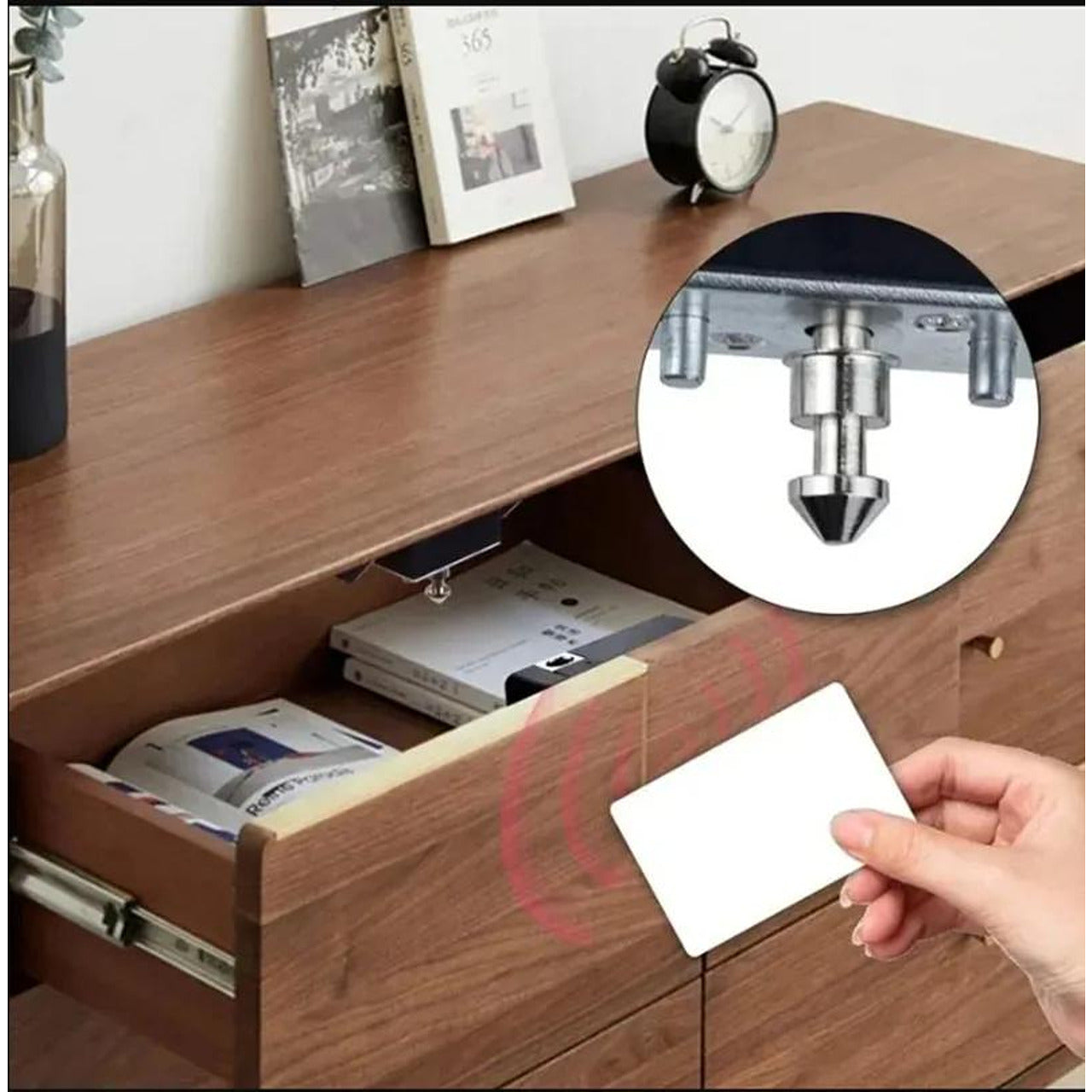Електронна ключалка с RFID карта за шкафове