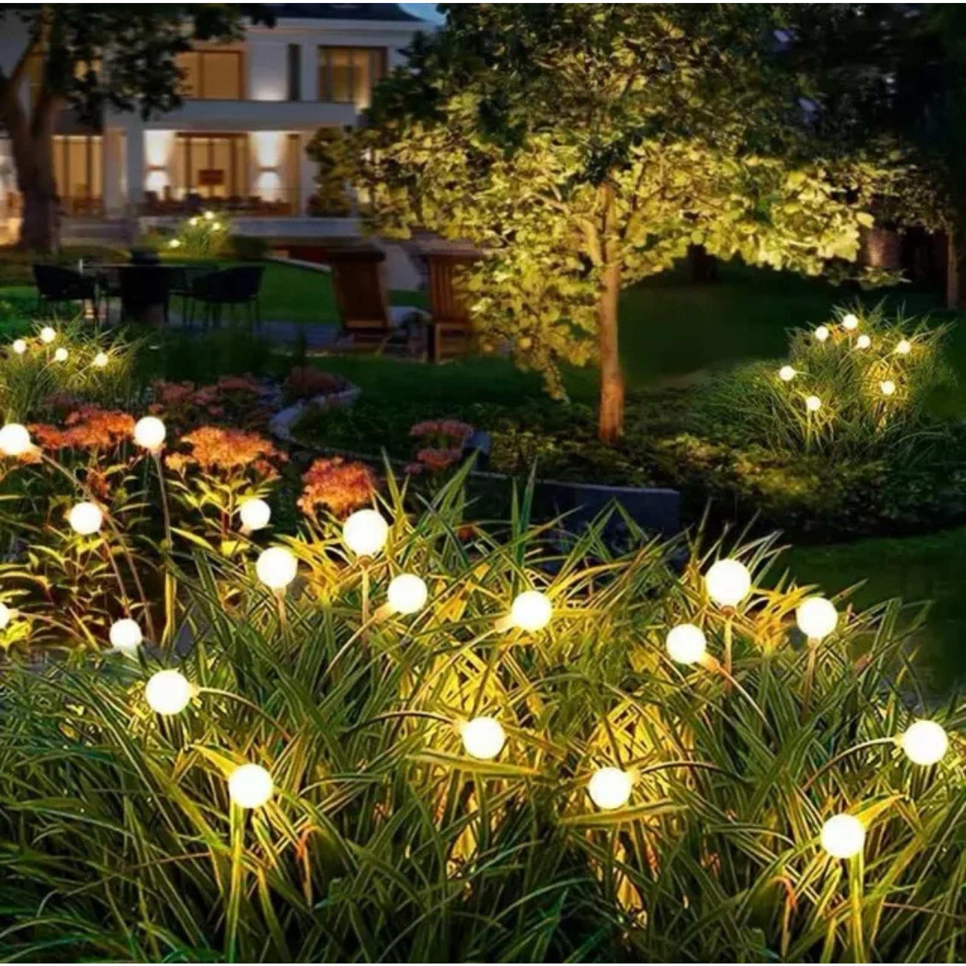 Градински декоративни LED лампички със соларна батерия
