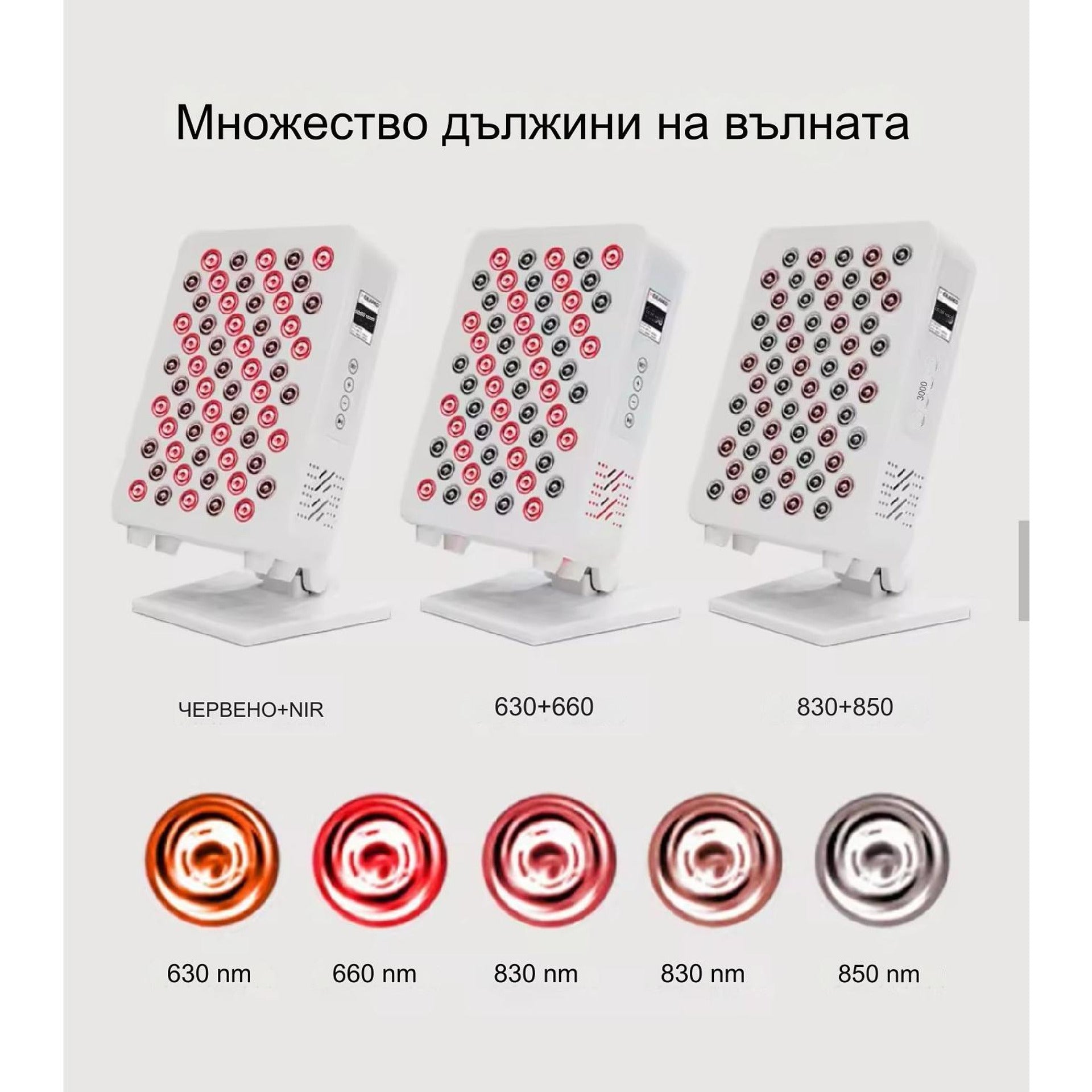 Инфрачервена светлинна терапевтична лампа