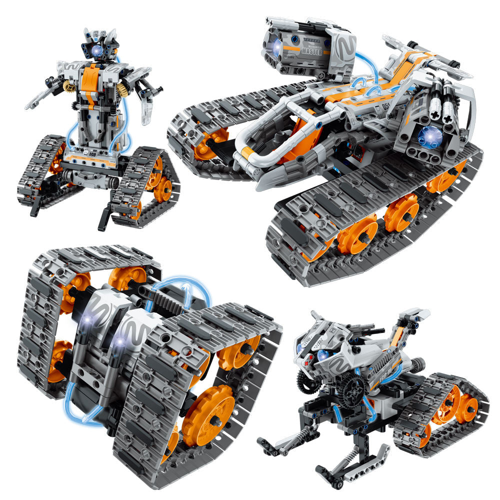 Smart 4-в-1 Робот 604 части – Образователен STEM конструктор за деца