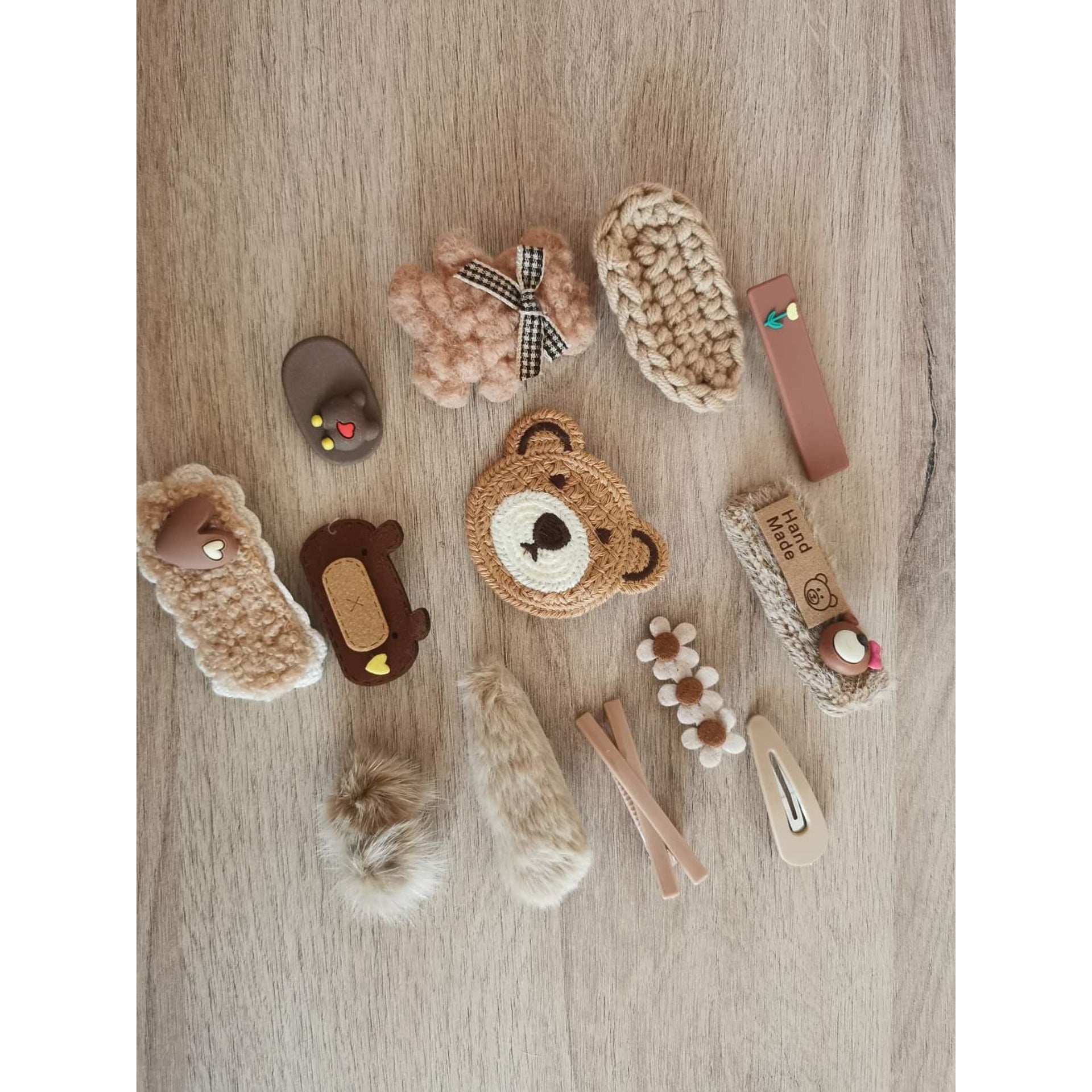Комплект детски фиби за коса - 13 броя