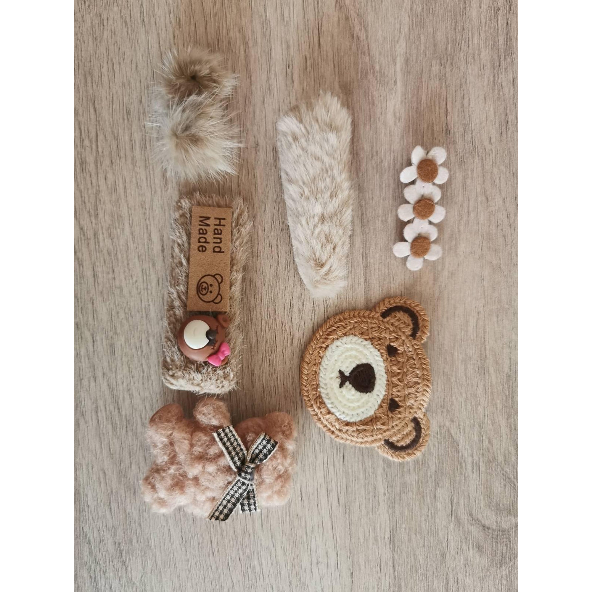 Комплект детски фиби за коса - 13 броя