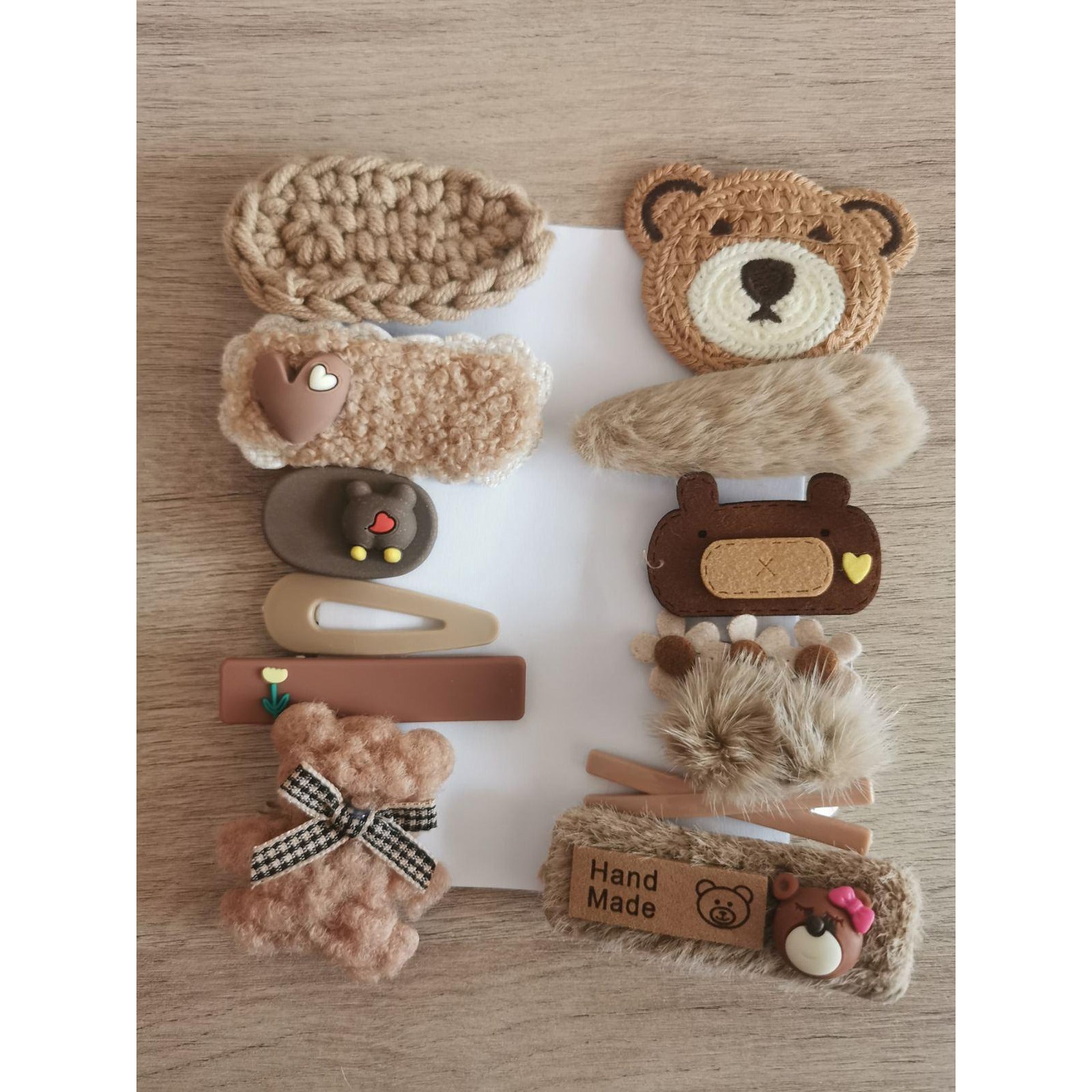 Комплект детски фиби за коса - 13 броя