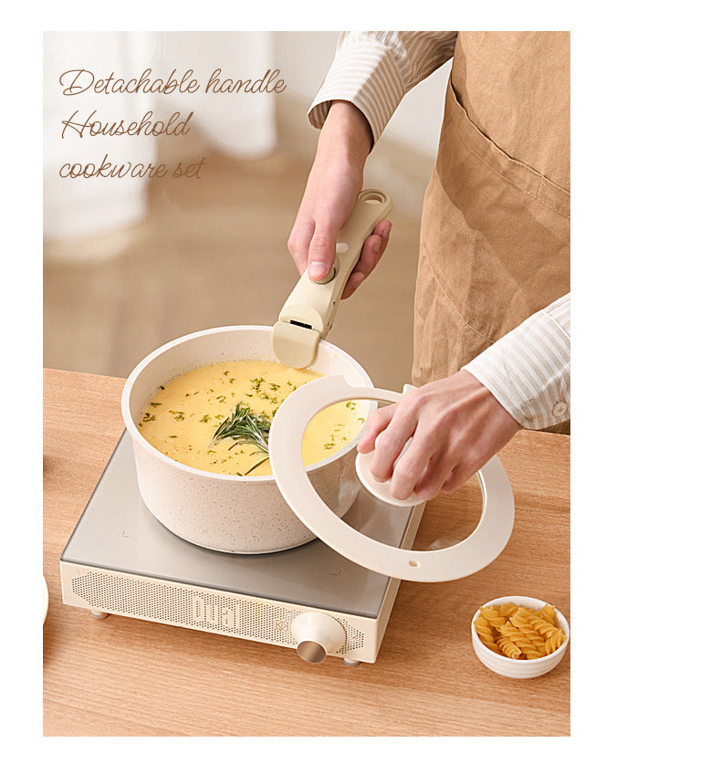 Комплект индукционни съдове за готвене