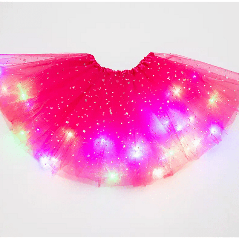 Пола с тюл и LED светлини