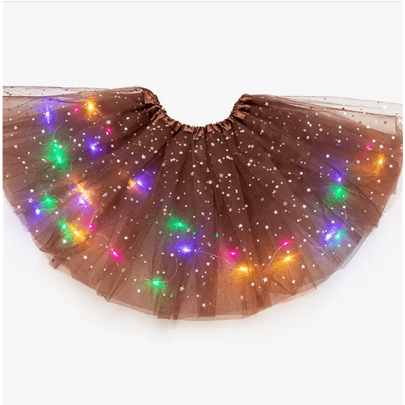 Пола с тюл и LED светлини