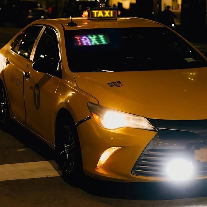 Матричен LED дисплей за автомобил, Гъвкав, Truck Eyes, Bluetooth, Дистанционно управление