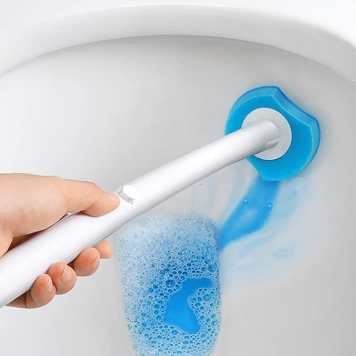 Сменяеми накрайници за тоалетна четка – 30 броя, хигиенично и 2 пъти по-ефективно почистване