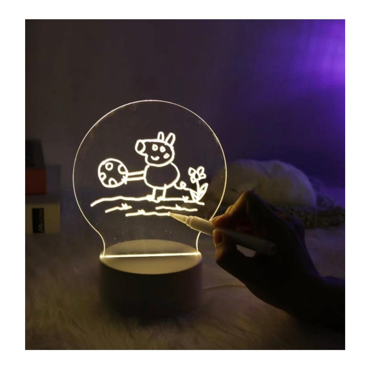 Светеща LED дъска за рисуване
