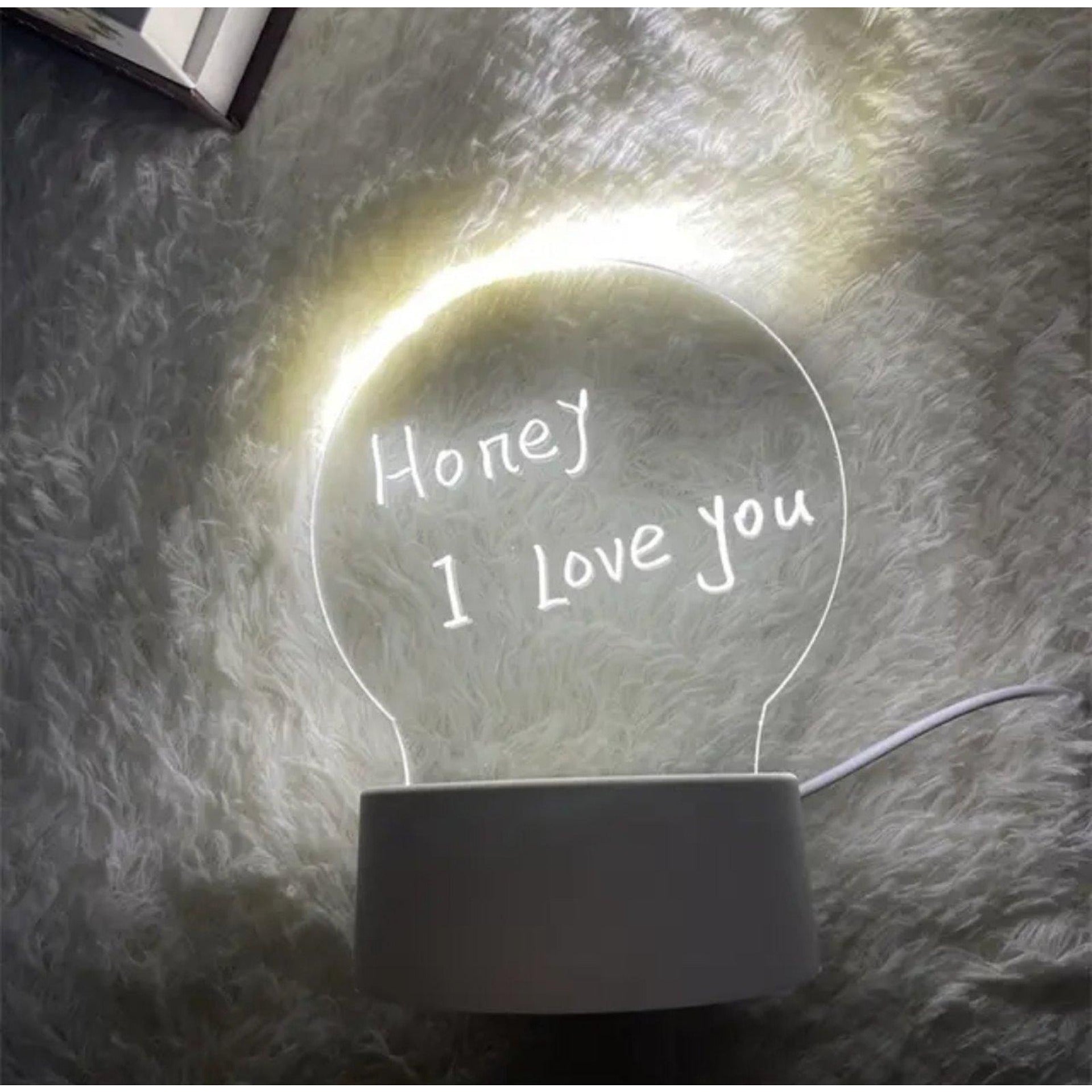 Светеща LED дъска за рисуване
