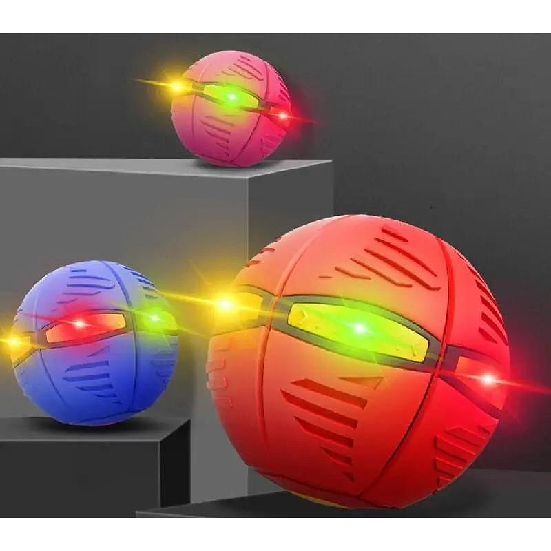 Трансформираща се летяща топка с LED светлини