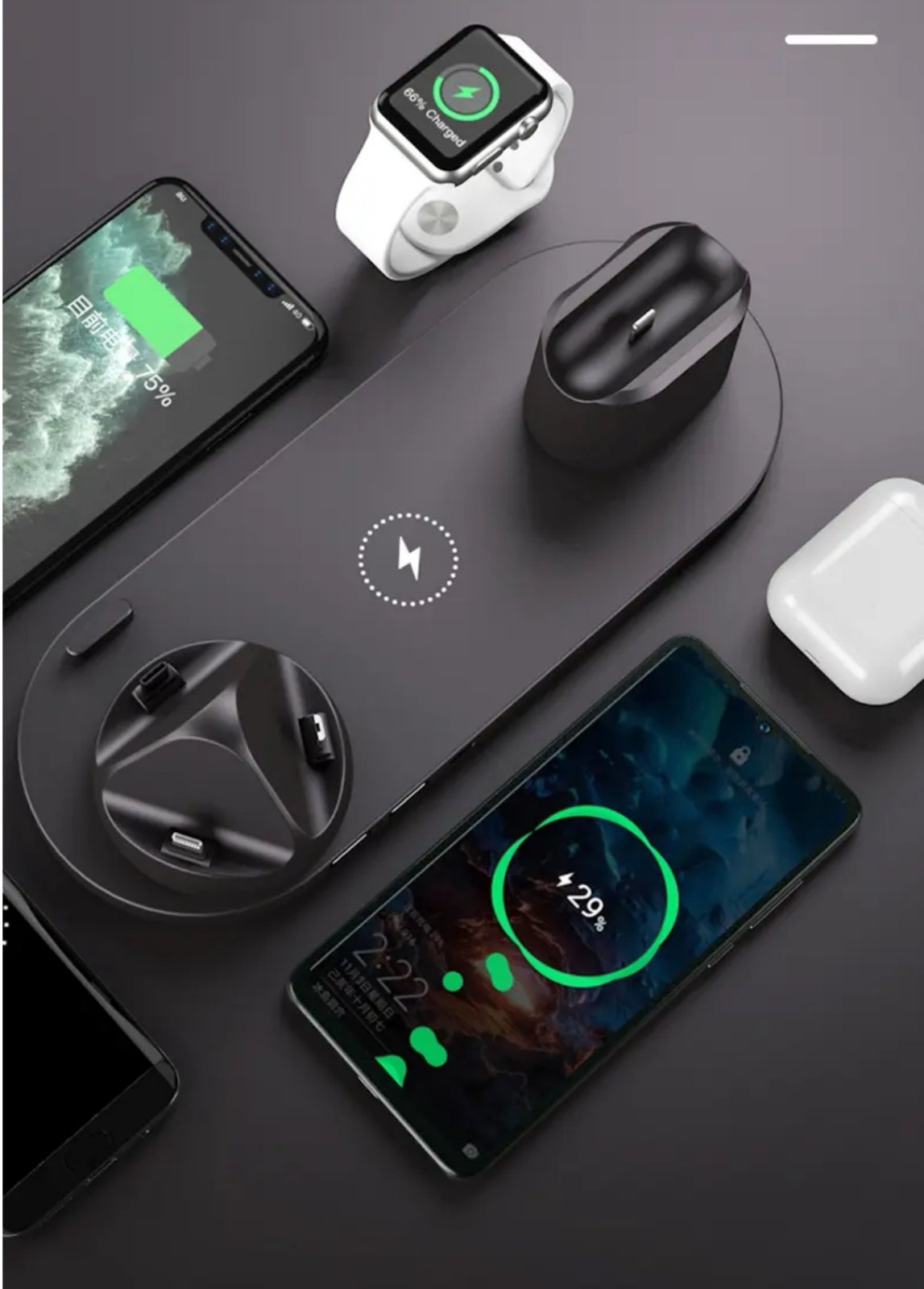 Мултифункционално зарядно устройство 6 в 1