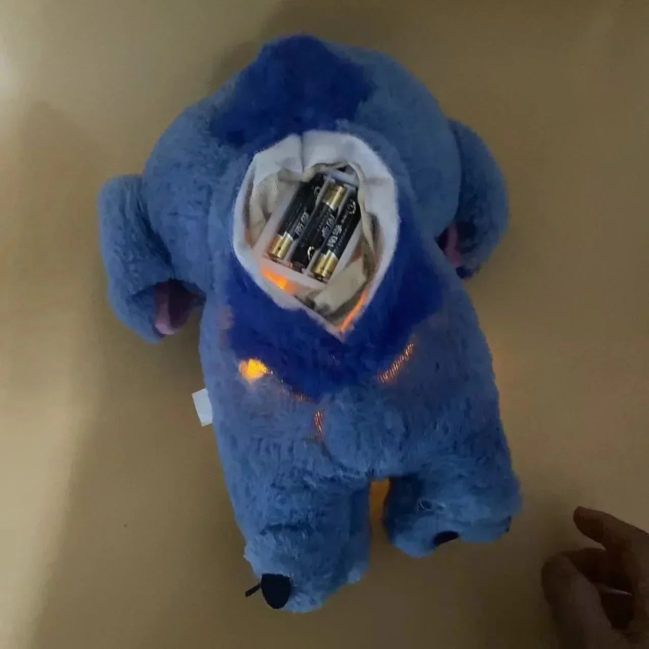 Интерактивна светеща и дишаща плюшена играчка - Shopland